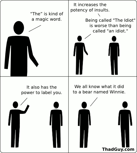 the word the